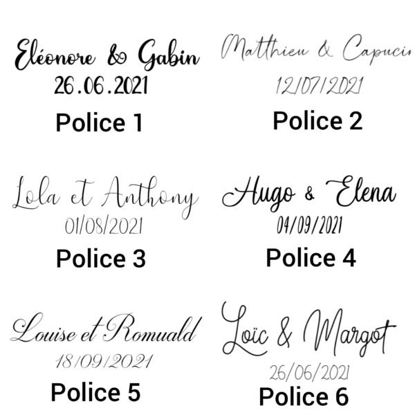 Éprouvettes en Verre Mariage – Image 5