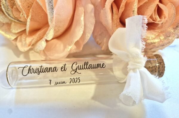 Éprouvettes en Verre Mariage – Image 2